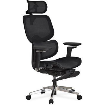 Крісло Mealux D2 Air Plus Black (арт. HF-D2 Plus M/B) HF-D2 Plus M/B фото