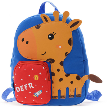 Детский рюкзак Evo-Kids Small Giraffe Blue (арт. 2418-12 Blue Giraffe) 2418-12 Blue Giraffe фото