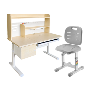 Дитячий стіл-трансформер Cubby Toru Grey + стілець FunDesk SST2 00230411 фото