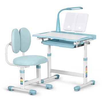 Комплект мебели Evo-Kids (стол+стул+полка+лампа) BD-20 BL BD-20 BL фото