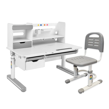 Комплект парта-трансформер Fundesk Pensare Grey + кресло FunDesk SST3LS Grey 89065 фото