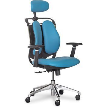 Крісло Mealux Testa Duo Blue (арт. Y-552 KBL Duo) Y-552 KBL Duo фото