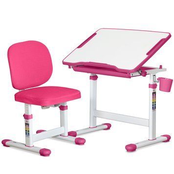 Комплект Evo-kids (стол+стул) Evo-06 Plus Pink (арт. Evo-06 Plus PN) Evo-06 Plus PN фото
