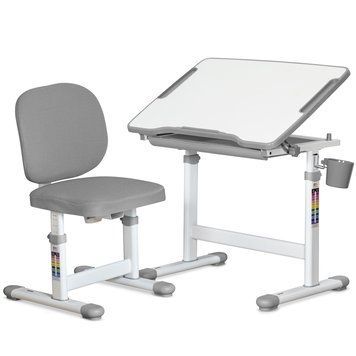 Комплект Evo-kids (стол+стул) Evo-06 Plus Grey (арт. Evo-06 Plus G) Evo-06 Plus G фото