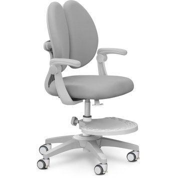 Дитяче крісло Mealux Sprint Duo Grey з підлокітниками (арт.Y-412 G) Y-412 G фото